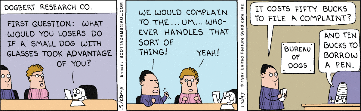 Dilbert Cartoon